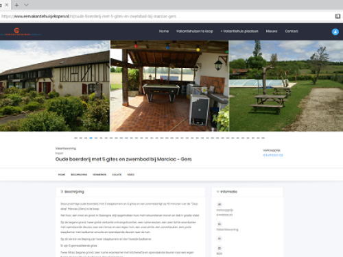 Woningen Immoboulevard nu ook op eenvakantiehuisjekopen.nl