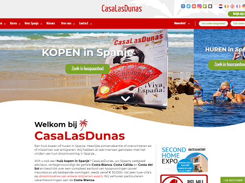 Casa Las Dunas plaatst woningaanbod