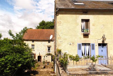 Oude watermolen en woning op 1600m² te koop in de Creuse .